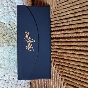 Maui Jim, black, envelope hard sunglass/eyeglass case